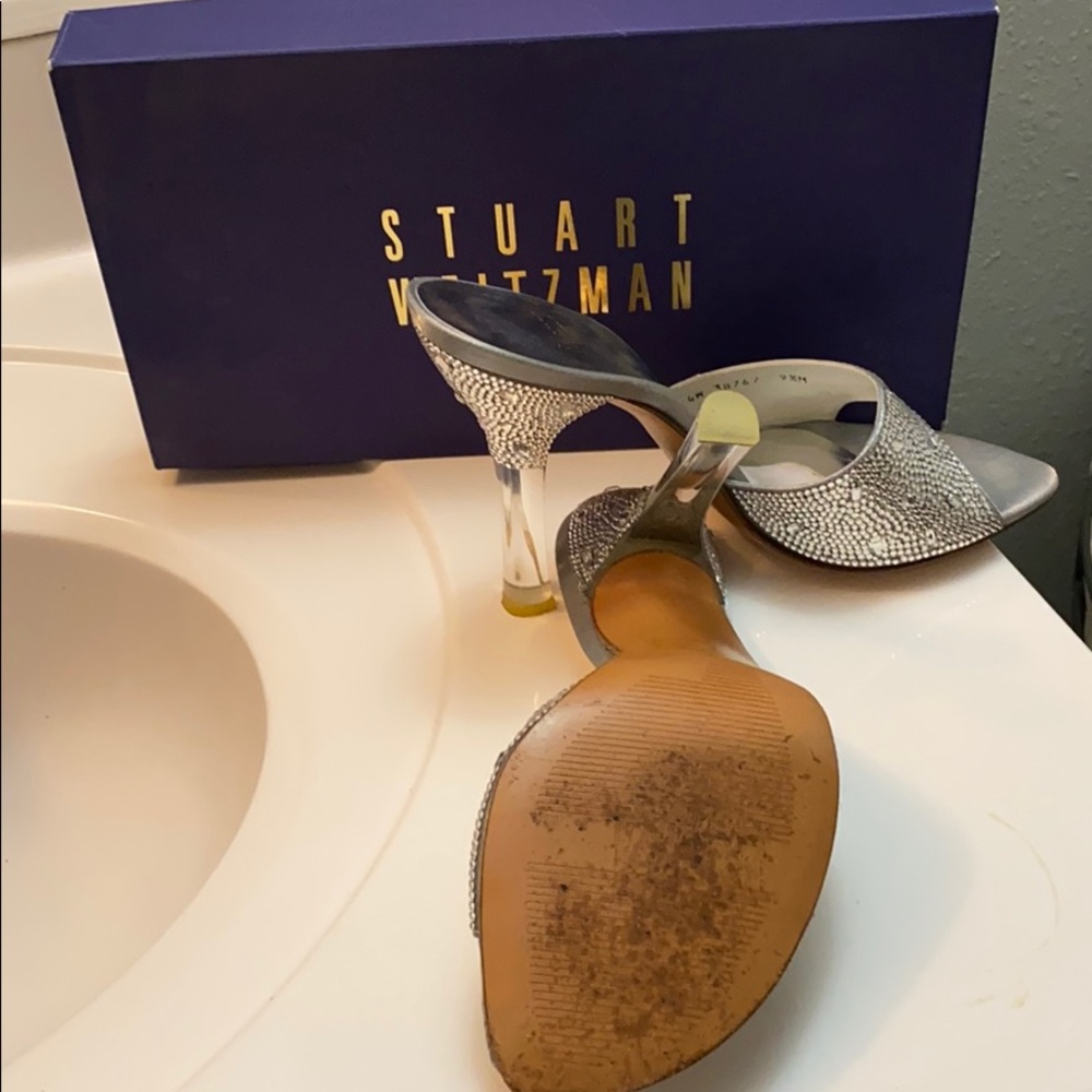 Stuart Weitzman Mixture Matte Super Fancy Bling - image 4